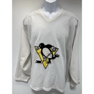 Vintage Pittsburgh Penguins PROJOY 1990’s Classic Hockey Jersey #15 Stain
